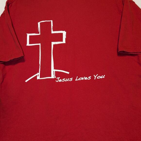 Y2K Jesus Loves You t shirt - Picture 3 of 5
